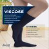 Pembrook Bamboo Viscose Dress Socks Women - 4 Pairs Crew Thin Socks Women | Dress Socks Women | Above Ankle Socks Women | Moisture Wicking Navy Blue Socks for Women | Black, Navy, Beige, Brown view 3