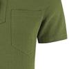 JEsilunmaMY Men's Lace Up Cotton Linen T-Shirts Short Sleeve Stand Collar Pocket Hippie Shirt Loose Casual Beach Henley Tees (US Size L Asia XL,Army Green) view 3