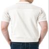 H2H Knit Polo Sweater for Men Solid Mesh Regular Fit Summer Shirt White US M/Asia L (CMOSWS005) view 2