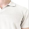 H2H Knit Polo Sweater for Men Solid Mesh Regular Fit Summer Shirt White US M/Asia L (CMOSWS005) view 4