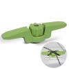 Atader Kayak Cleat Track MountExtended Kayak Rail Cleat for Rail Mount Kayak Accessories, XL Track Mount Line Cleat for Kayak Anchor, 1 Pcs Green view 1
