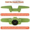 Atader Kayak Cleat Track MountExtended Kayak Rail Cleat for Rail Mount Kayak Accessories, XL Track Mount Line Cleat for Kayak Anchor, 1 Pcs Green view 3
