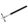 PATIKIL Retractable Billiards Cue Stick Bridge, Silicone Pool Cue Accessory with Removable Cross Brass Bridge Head for Pool Table Competition, Silver Tone view 3