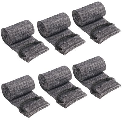 Junsen Raycity 54" Gun Socks for Rifles, 6pc, Gray