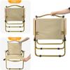 Mrzneaoch Small Folding Chair, Portable Camping Chairs Folding Chair Camping Outdoor Portable Foldable Chair Portable Lightweight Camp Chair Outdoor Lawn Chair - Steel Frame Support 550 Lbs view 4