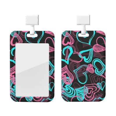 Hetoco Heart is-Pink and The Luggage Tags for Suitcases Travel Bag Tag Name Id Card Bag Labels for Friends Adults Kids Tourists