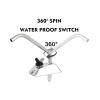 12V Water Pressure Diaphragm Pump Car Electric Water Pump 4.3 L/min 1.1 GPM 35 PSI with 360Spin Faucet/Tap for Caravan/rv/Boat/Marine/camper/outdoor/courtyard/restaurant/mall Black view 3