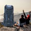 HINIHAO Hiking Backpack for Men and Women 70L+5L Waterproof Lightweight Camping Daypack with Rain Cover (75L Blue) view 4