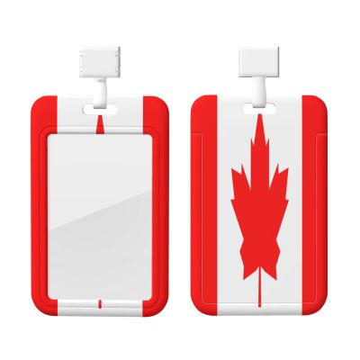 Hetoco Canada Flag Luggage Tags for Suitcases Travel Bag Tag Name Id Card Bag Labels for Friends Adults Kids Tourists