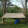 4m x 4m Large Camping Tarp, Lightweight Tarpaulin, Waterproof Tent, Camping Shelter, Portable Awning Canopy, Hammock Rain Fly, Outdoor Sunshade for Hiking Backpacking view 3