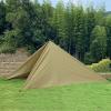 4m x 4m Large Camping Tarp, Lightweight Tarpaulin, Waterproof Tent, Camping Shelter, Portable Awning Canopy, Hammock Rain Fly, Outdoor Sunshade for Hiking Backpacking view 4