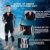 Full Body Diving Suit Swimsuit for Men Adult One Piece Wetsuit Rash Guard Long Sleeve UV Protection Swimwear view 3