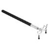 PATIKIL Retractable Billiards Cue Stick Bridge, Silicone Pool Cue Accessory with Removable Low Brass Bridge Head for Pool Table Competition, Silver Tone view 1