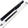 RYGHTTYT 1/2 Split Pool Cue 57Inch,5A Grade Maple Pool Cue Stick 19Oz Adult, Handmade Snooker Cue Leather Grip Sweat Absorption/Non-Slip(Color:a;Size:9.5Mm) view 1