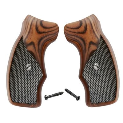 Grips for Rock Island M200 and M206 Rosewood Checkered Oversize wrap Around