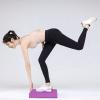 Fitness Yoga Balance Mat, Widened Thickened TPE Balance Training Foam Pad High Resilience Non Slip Cushioned Foam Mat Ankles Knee Pad Cushion for Balance, Stretching, Exercise, (Dark Rattan Purple) view 3