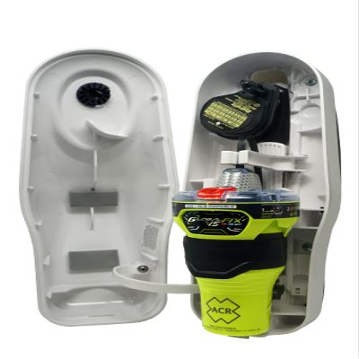 ACR GLOBALFIX V5 AIS EPIRB - SOS GPS Global Coverage Return Link Service, Mobile App - CAT 1 Auto Release Float Free Bracket (2851) - Local AIS & Global Satellite Emergency Signaling Search & Rescue