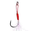 10pcs Fishing Hooks Set Barbed Single Circle Carp Hook with Thread Feather Roped Sea Fishinhook Fly Fishing Tackle (Color : A-1, Size : 11-10pcs) view 1