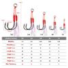 10pcs Fishing Hooks Set Barbed Single Circle Carp Hook with Thread Feather Roped Sea Fishinhook Fly Fishing Tackle (Color : A-1, Size : 11-10pcs) view 4
