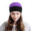 FINOWIN Non-Binary Pride Flag Baggy Slouchy Beanie Hat Stretch Knitted Skull Beanie Cap Headgear Gifts for Women Men view 3
