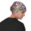 FINOWIN Trippy Psychedelic Baggy Slouchy Beanie Chemo Hat Trendy Winter Knitted Skull Hat Cap Headgear Gifts for Men Women Teens view 4
