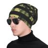 FINOWIN American Flag Green Camo Baggy Slouchy Beanie Cap Winter Knit Soft Knitted Skull Cap Turban Hat Headgear Gifts for Men Women Girls Boys view 2