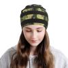 FINOWIN American Flag Green Camo Baggy Slouchy Beanie Cap Winter Knit Soft Knitted Skull Cap Turban Hat Headgear Gifts for Men Women Girls Boys view 3