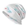 Cute Kawaii Shark and Fish White Slouchy Beanie Hat Cancer Headwear Knitted Skull Cap Headgear Gifts for Men Women Girls Boys view 1