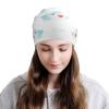 Cute Kawaii Shark and Fish White Slouchy Beanie Hat Cancer Headwear Knitted Skull Cap Headgear Gifts for Men Women Girls Boys view 3
