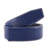Women's/Men's Belts Genuine Leather For Replacement Belt Strap Without Buckle 1.5" Wide (Blue, L 120cm/47in. W 3.8cm/1.5in) view 3