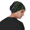 FINOWIN Fractal Flower Abstract Feather Slouchy Beanie Chemo Hat Hip-Hop Knitted Skull Cap Dwarf Hat Headgear Gifts for Women Men view 4