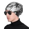 FINOWIN Exotic Palm Trees Tropical Slouchy Beanie Chemo Hat Stretch Knitted Skull Beanie Cap Headgear Gifts for Women Men view 2