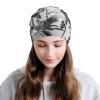 FINOWIN Exotic Palm Trees Tropical Slouchy Beanie Chemo Hat Stretch Knitted Skull Beanie Cap Headgear Gifts for Women Men view 3
