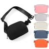 Sports Waistpack Running Waistpack Zipper Straddle Wrap Nylon Chest Bag view 2