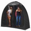 EighteenTek Pop Up Shower Tent Changing Room with Two Rooms - Portable Privacy Dressing Shelter for Outdoor Camping, Events - 83"x43"x80"H view 1