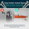 StoreYourBoard Kayak and Canoe Ceiling Hoist  Overhead Garage Storage Rack for Kayaks, Canoes, and Paddle Gear  Heavy Duty Pulley System Indoor Ceiling Mount  Holds 150 lbs, 8 to 10 ft High Spaces view 4