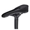 AOIKE Bicycle Cushion for Bicycle 3D Printing Saddle Carbon Fiber Rails Ultra-Light 162g Hollow Comfortable Road Bike MTB Honeycomb Cushion view 2