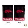 Desert Cactus University of Arkansas UA Garden Flag  19 x 12 inch Arkansas Razorbacks Banner, For Outdoor Display and Events (Design B) view 2