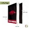 Desert Cactus University of Arkansas UA Garden Flag  19 x 12 inch Arkansas Razorbacks Banner, For Outdoor Display and Events (Design B) view 3