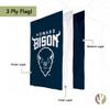 Desert Cactus Howard University HU Garden Flag  19 x 12 inch Howard Bison Banner, For Outdoor Display and Events (Design B) view 3