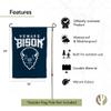 Desert Cactus Howard University HU Garden Flag  19 x 12 inch Howard Bison Banner, For Outdoor Display and Events (Design B) view 4