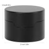 Dilwe Billiard Chalk Case, Billiard Chalk Case Round Aluminum Alloy Cue Chalk Box Holder Black for Pool Cue Sports Accessories view 2