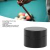 Dilwe Billiard Chalk Case, Billiard Chalk Case Round Aluminum Alloy Cue Chalk Box Holder Black for Pool Cue Sports Accessories view 3