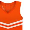 College Baby NCAA Officially Licensed Cheerleader Bodysuit Dress - Tank Top - Miami Hurricanes Logo - Orange - 12 Months view 2