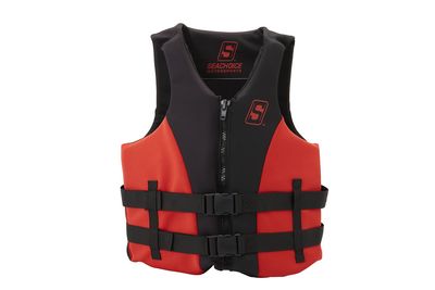 Seachoice Evoprene Multi-Sport Life Jacket - 2XL - Red/Black, Fits Chest 44-50 in, USCG Level 70
