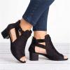 Ladmiple Womens Sandals With Arch Support Sandals for Women Platform, Flat Wedge Ankle Buckle Sandals with Strap Bowknot Summer Beach Sandals Open Toe Espadrille Platform view 3