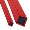 DecTwig Men's Ties Solid Color Formal Neckties 3.15" (8CM) Bright Red Ties For Men view 4
