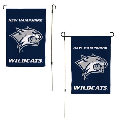 Desert Cactus University of New Hampshire UNH Garden Flag  19 x 12 inch New Hampshire Wildcats Banner, For Outdoor Display and Events (Design A)