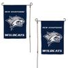Desert Cactus University of New Hampshire UNH Garden Flag  19 x 12 inch New Hampshire Wildcats Banner, For Outdoor Display and Events (Design A) view 1