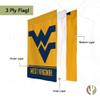 Desert Cactus West Virginia University WVU Garden Flag  19 x 12 inch West Virginia Mountaineers Banner, For Outdoor Display and Events (Design B) view 3